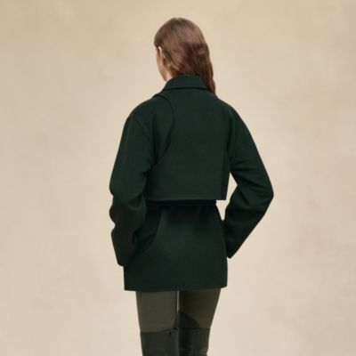 Green - Hermès coats and jackets for women | Hermès USA