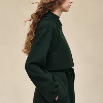 Green - Hermès coats and jackets for women | Hermès USA