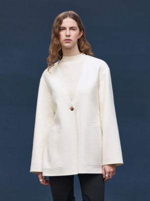 Trench modular cashmere coat, View: Worn, worn, view 4 of 8