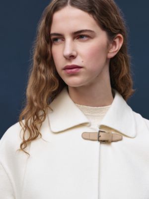 Trench modular cashmere coat, View: Worn, worn, view 7 of 8