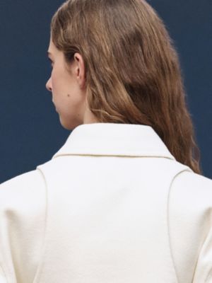 Trench modular cashmere coat, View: Worn, worn, view 8 of 8