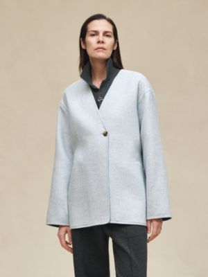 Trench modular cashmere coat, View: Worn, worn, view 5 of 8