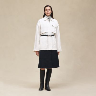 Short safari coat