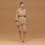 Short safari coat, beige zénith, We will notify you when this product is back in stock