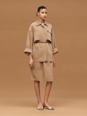 Short safari coat