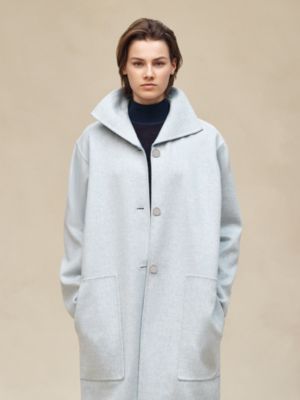 Long cashmere coat, View: Worn, worn, view 4 of 7