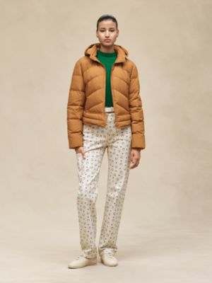 Short puffer coat