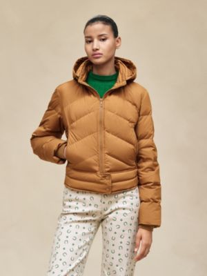 Short puffer coat, View: Worn, worn, view 2 of 9