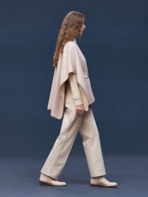 ケープ ベルト付き レザーディテール, イメージ: 着用例, worn, ビュー3の9