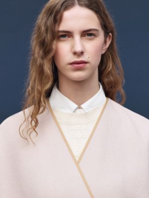 ケープ ベルト付き レザーディテール, イメージ: 着用例, worn, ビュー6の9