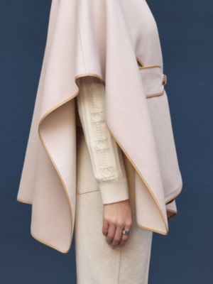 ケープ ベルト付き レザーディテール, イメージ: 着用例, worn, ビュー7の9