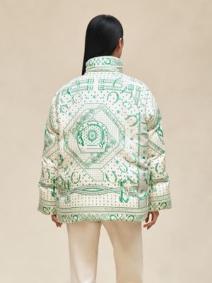 “Porte-Bonheur Chevron” 코트, 보기: 이미지: 제품 착용 이미지, worn, 3개 중 6번째 보기