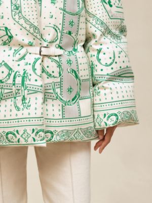 “Porte-Bonheur Chevron” 코트, 보기: 이미지: 제품 착용 이미지, worn, 6개 중 6번째 보기
