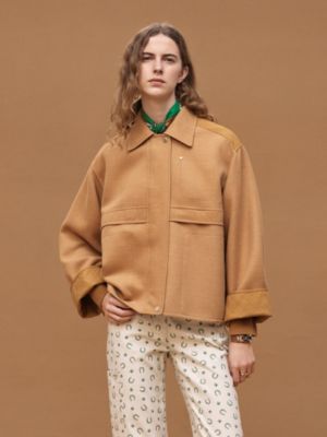 “Chaine d'Ancre” 쇼트 코트, 보기: 이미지: 제품 착용 이미지, worn, 2개 중 6번째 보기