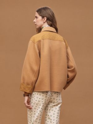“Chaine d'Ancre” 쇼트 코트, 보기: 이미지: 제품 착용 이미지, worn, 3개 중 6번째 보기