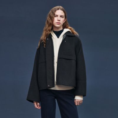 Grey - Hermès coats and jackets for women | Hermès USA