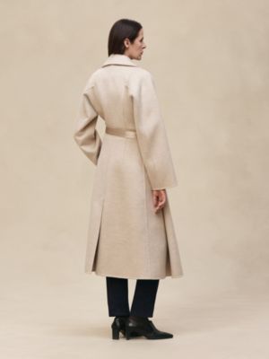 Long cashmere coat, View: Worn, worn, view 4 of 9