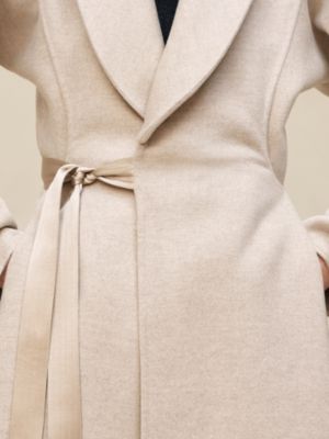 Long cashmere coat, View: Worn, worn, view 7 of 9