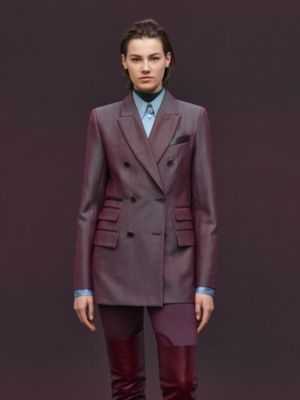 랩-어라운드 수트 재킷, 보기: 이미지: 제품 착용 이미지, worn, 5개 중 7번째 보기