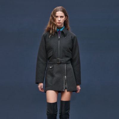 Grey - Hermès coats and jackets for women | Hermès Canada