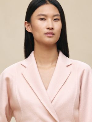 Wrap cashmere jacket, View: Worn, worn, view 4 of 6