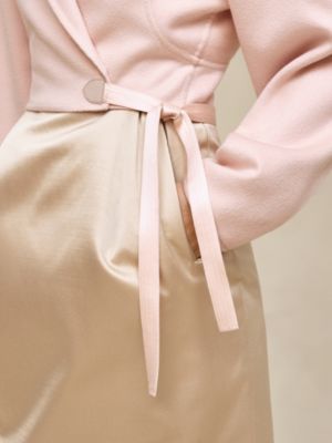Wrap cashmere jacket, View: Worn, worn, view 5 of 6