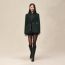 Jacket with knotted waist, vert anglais, We will notify you when this product is back in stock