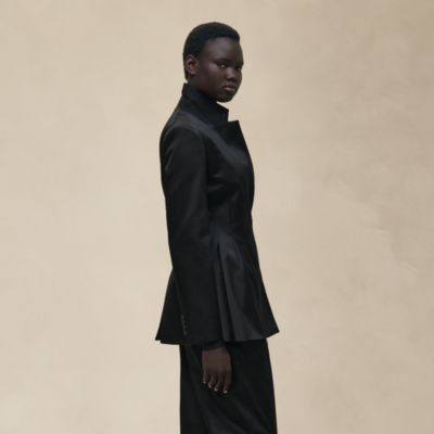 Wool - Hermès coats and jackets for women | Hermès Hong Kong SAR