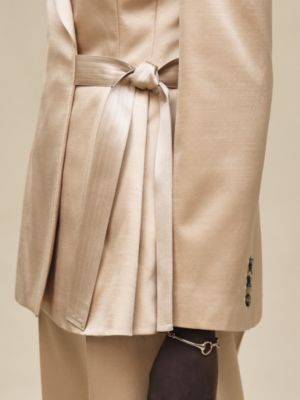 Suit jacket with knotted waist, View: Worn, worn, view 6 of 8