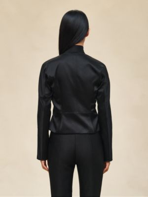 Short jacket with basque, View: Worn, worn, view 4 of 6