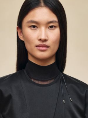 Short jacket with basque, View: Worn, worn, view 5 of 6