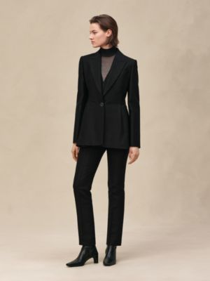 Wraparound suit jacket