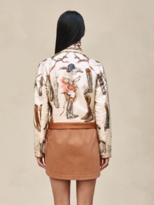 "A Propos de Bottes"飛行員夾克, 檢視: 佩戴, worn, 檢視共3張圖片的第6張