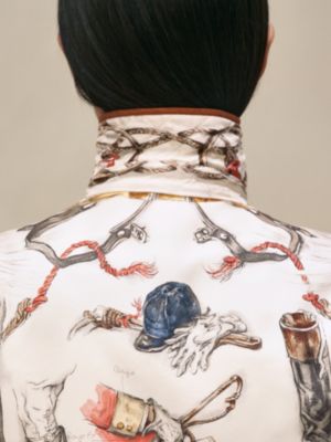 "A Propos de Bottes"飛行員夾克, 檢視: 佩戴, worn, 檢視共6張圖片的第6張