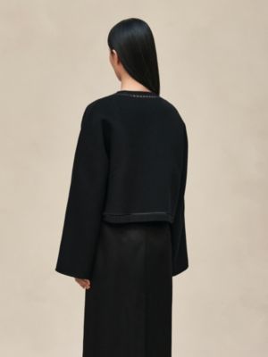 Cashmere embroidered jacket, View: Worn, worn, view 3 of 7