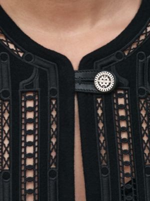 Cashmere embroidered jacket, View: Worn, worn, view 6 of 7