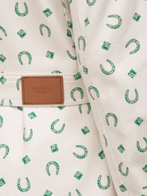 Chaqueta de inspiración denim estampado "Porte-Bonheur Bandana", Vista: vista de frente, front, vista 6 de 6
