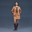 Denim equestrian jacket, marron alezan, We will notify you when this product is back in stock