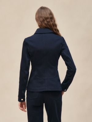 Denim equestrian jacket, View: Worn, worn, view 4 of 8