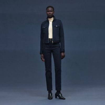 Chaqueta de inspiración denim