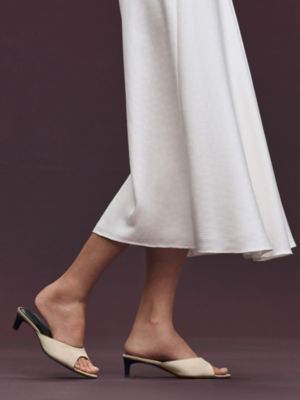 "H Kelly" flared asymmetric skirt, View: Worn, worn, view 5 of 5