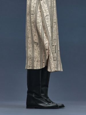"Cahier du Colporteur" straight skirt, View: Worn, worn, view 5 of 5