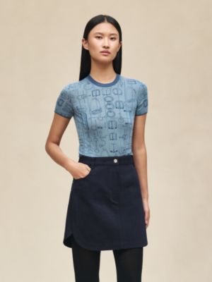 Equestrian miniskirt, View: Worn, worn, view 2 of 5