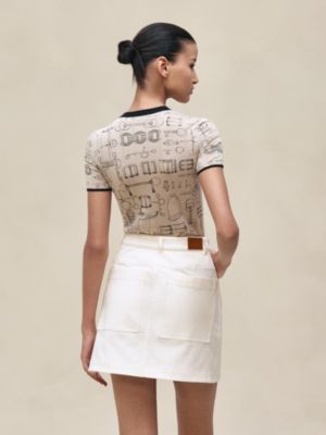 Wrap miniskirt, View: Worn, worn, view 3 of 5