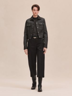 Pantalon cropped