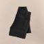 Shorts aus doppeltem Stretch-Baumwolltwill, noir