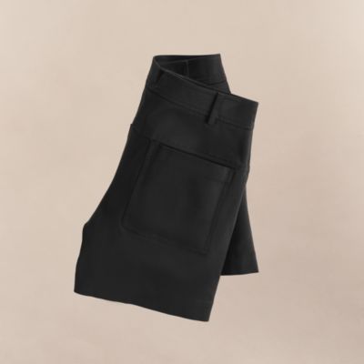 Short en double twill de coton