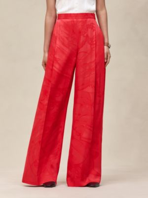 パジャマパンツ 《ソレイユ・ドゥ・ソワ・プードレ》プリント, イメージ: 着用例, worn, ビュー2の5