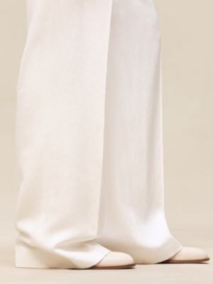 Calça em seda, Exibir: Sendo usado, worn, visualizar 6 de 6