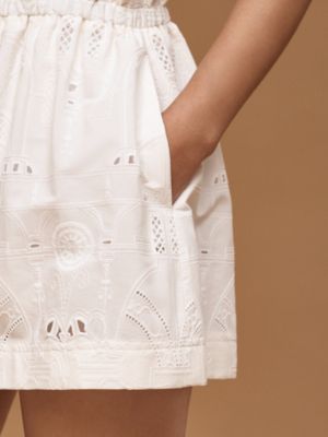 Shorts with embroidered pouch, View: Worn, worn, view 5 of 5